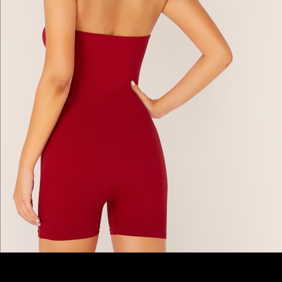 Red romper - Picture 2 of 3